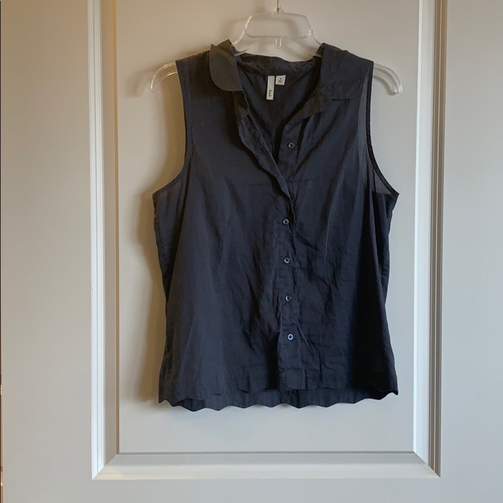 Grey Frenchi blouse